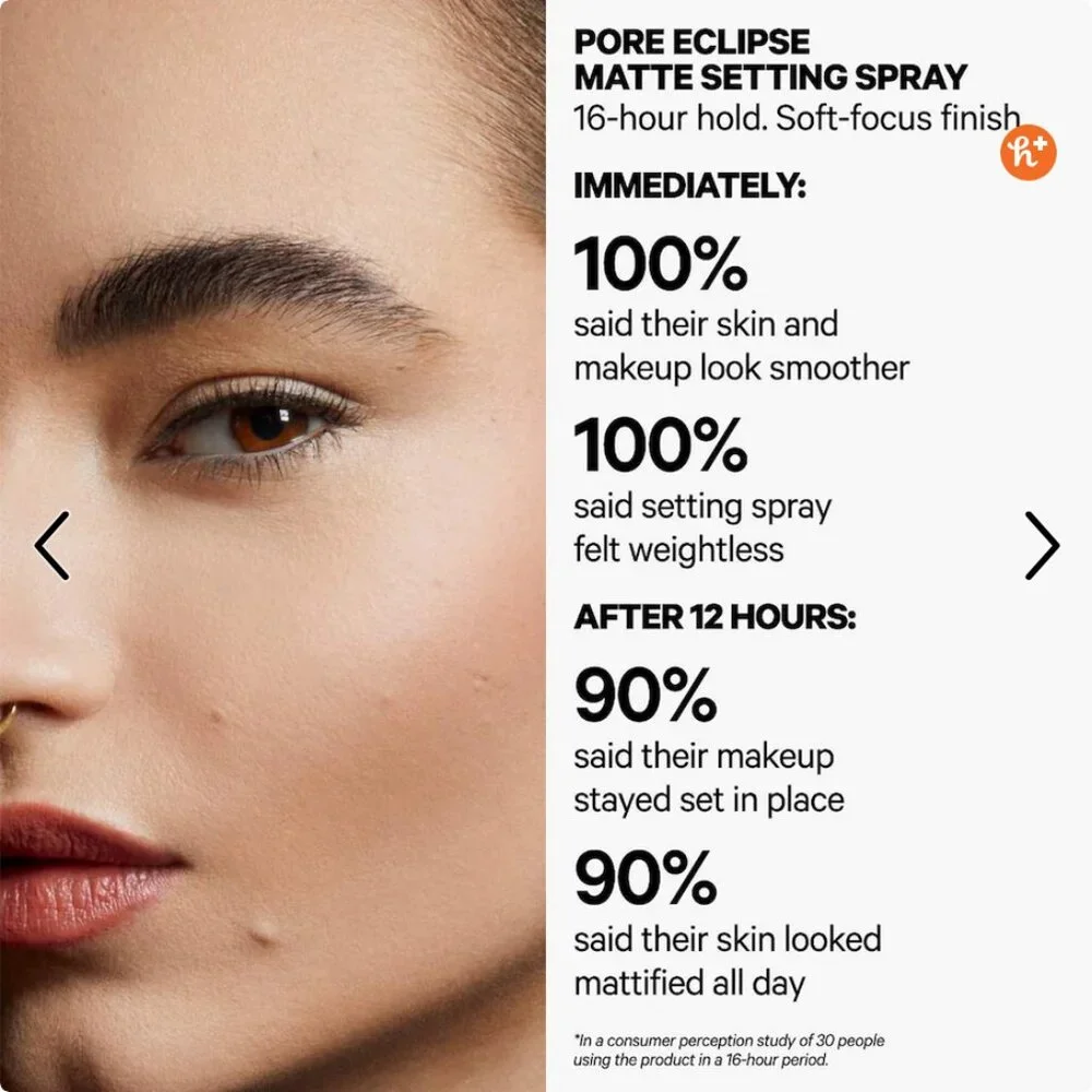 MILK MAKEUP Pore Eclipse Mattifying + Blurring Setting Spray